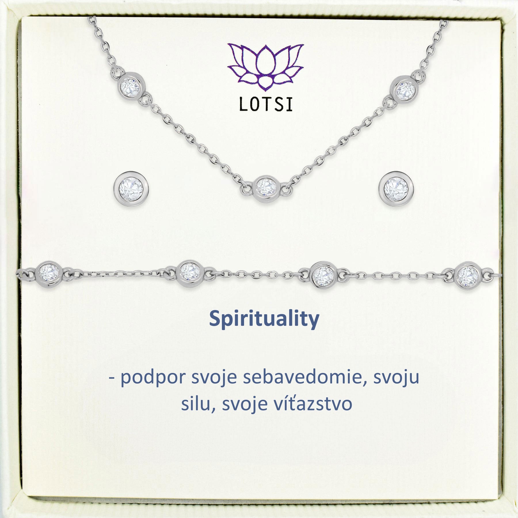 Spirituality Silver Set