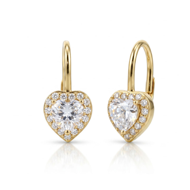 Silver earrings