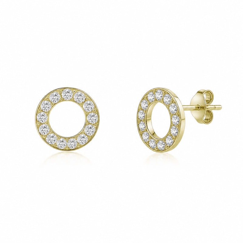 Silver earrings
