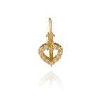 Gold earrings