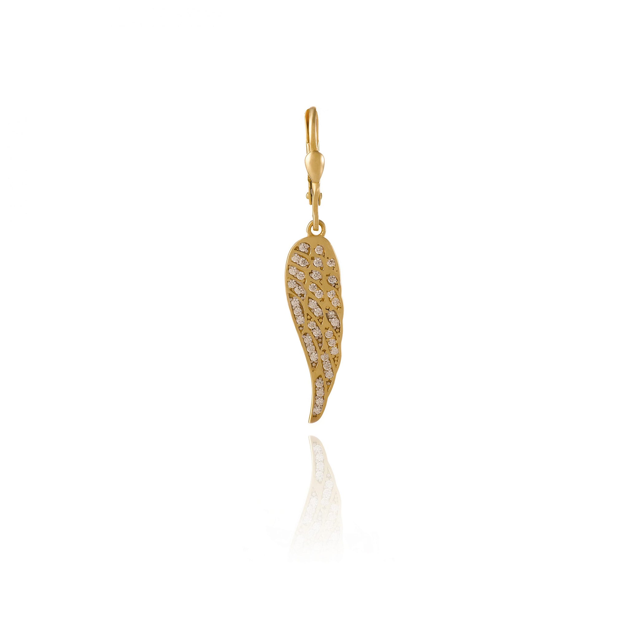 Gold earrings