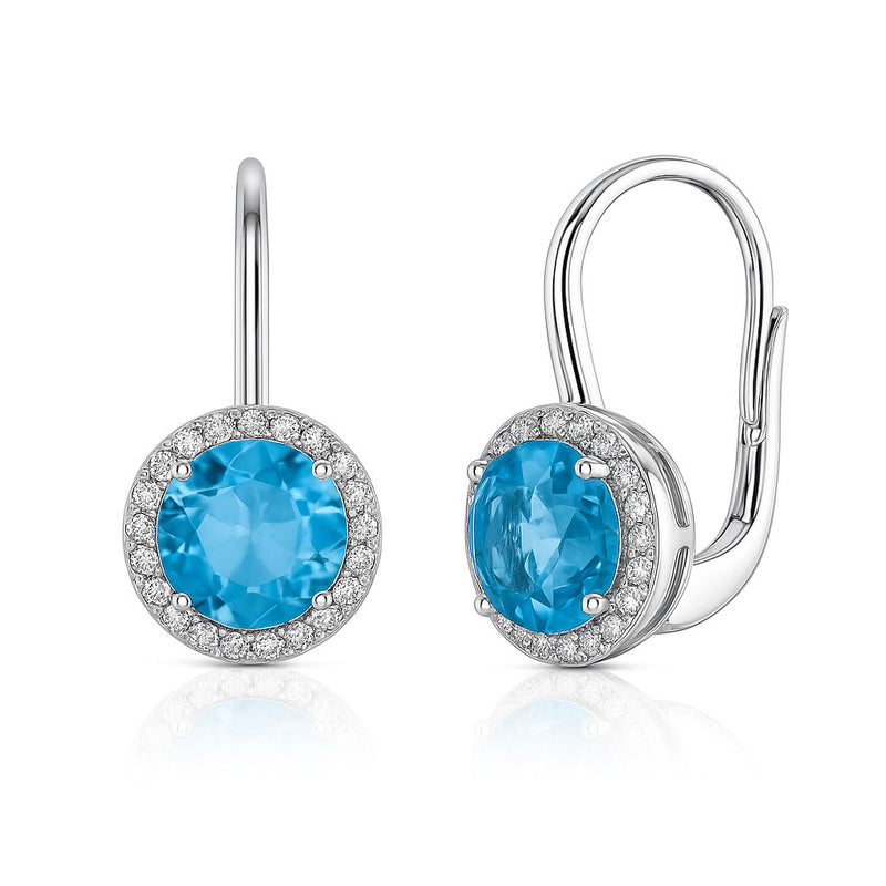 Silver earrings