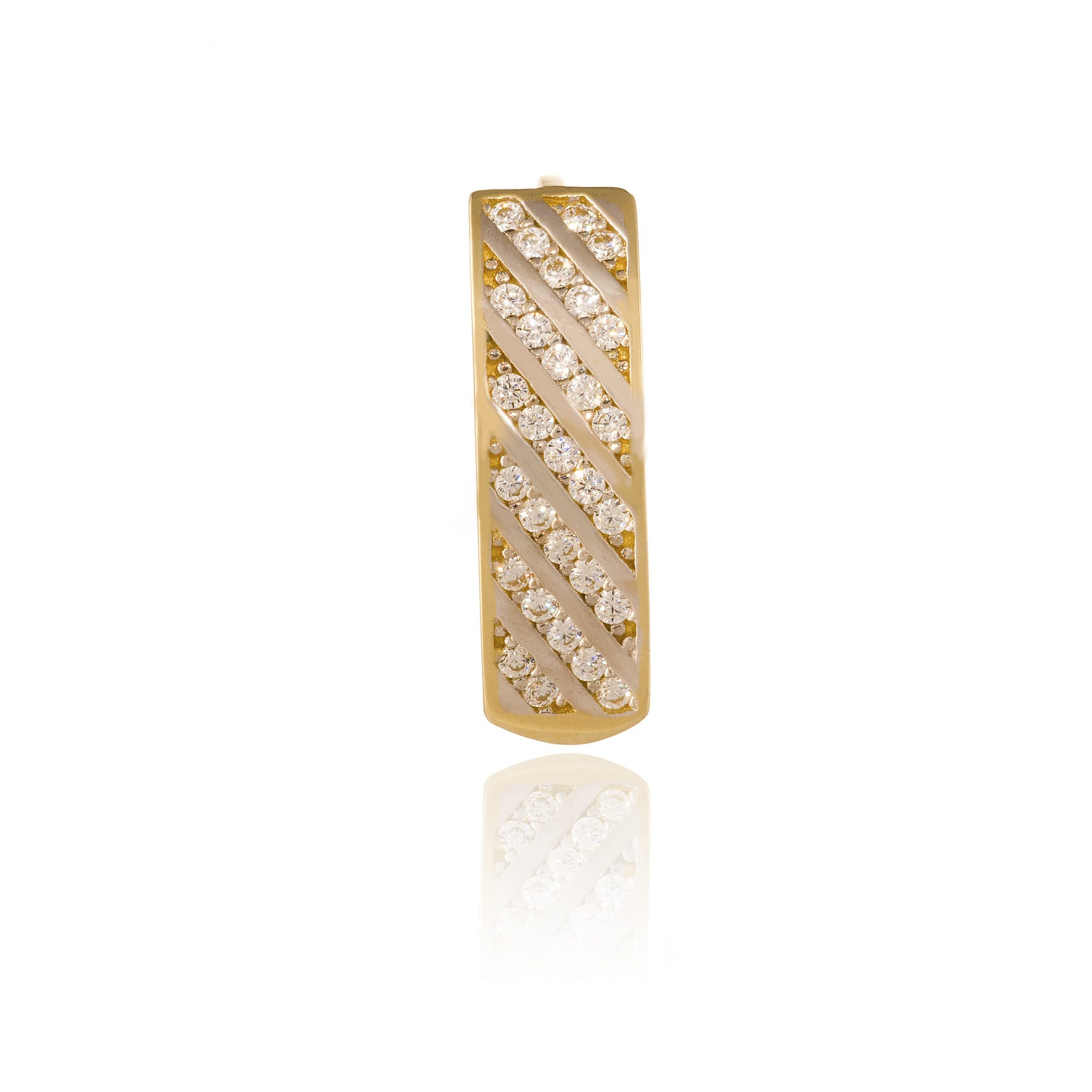 Gold earrings
