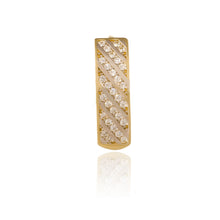 Gold earrings