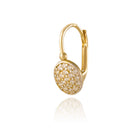 Gold earrings