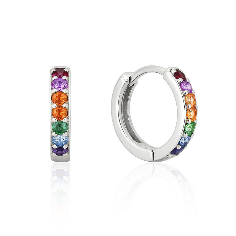 Silver earrings