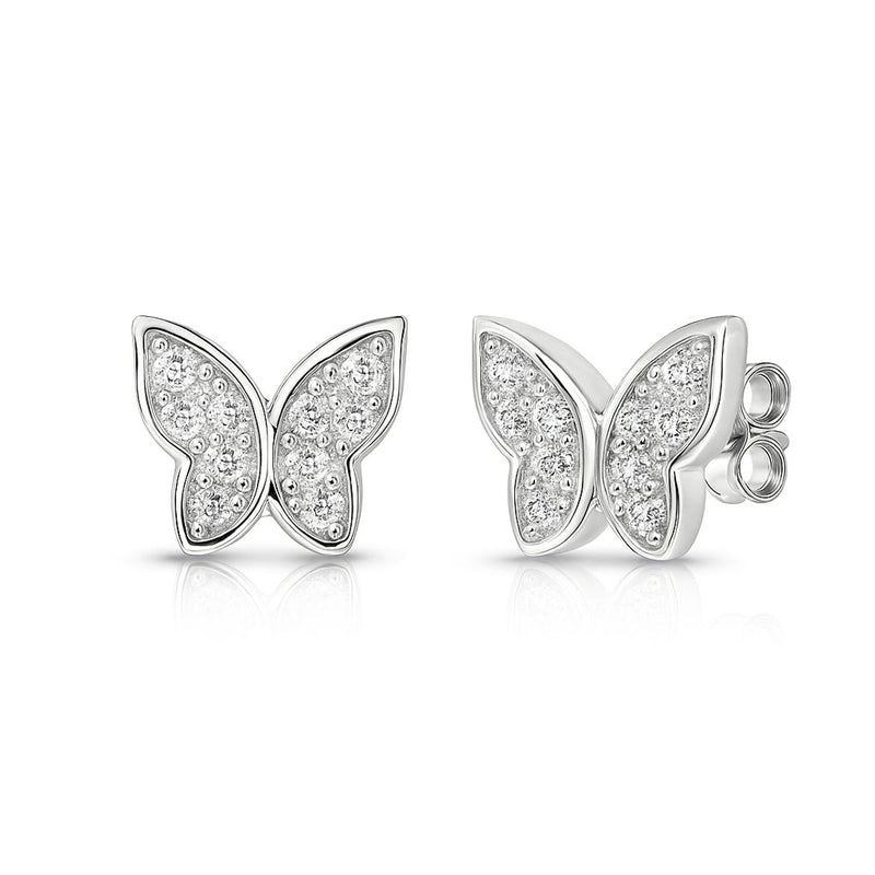 Silver earrings