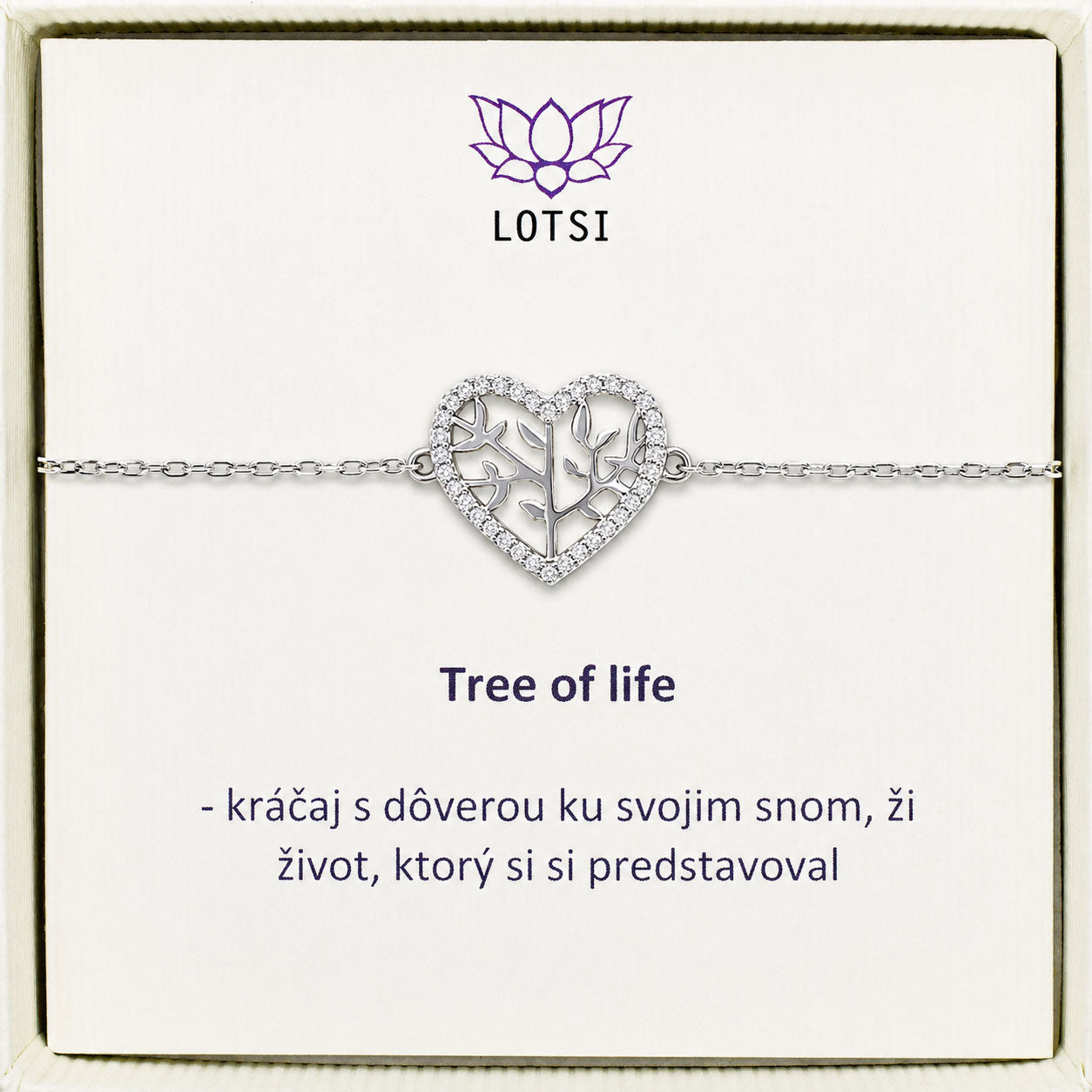 Silver bracelet Tree of life