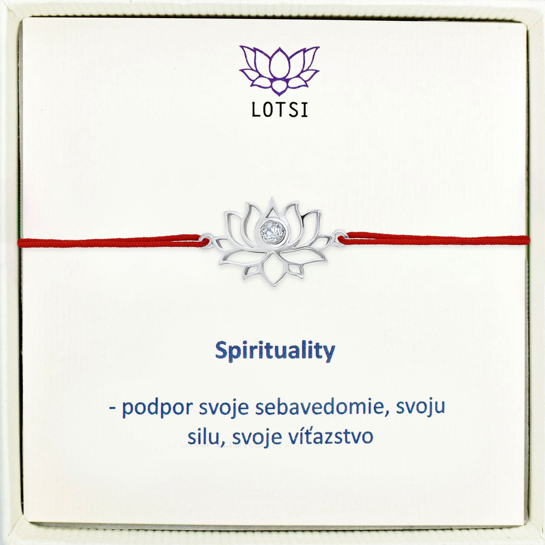 Silberarmband Spirituality