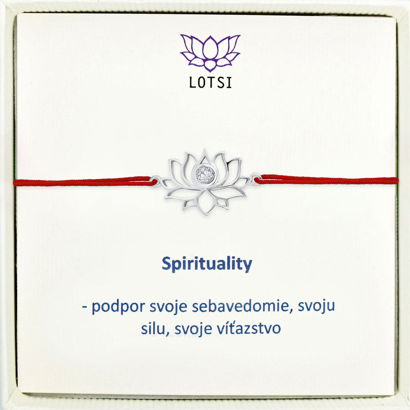 Silver Spirituality Bracelet