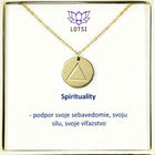 Silberkette Spirituality FEUER