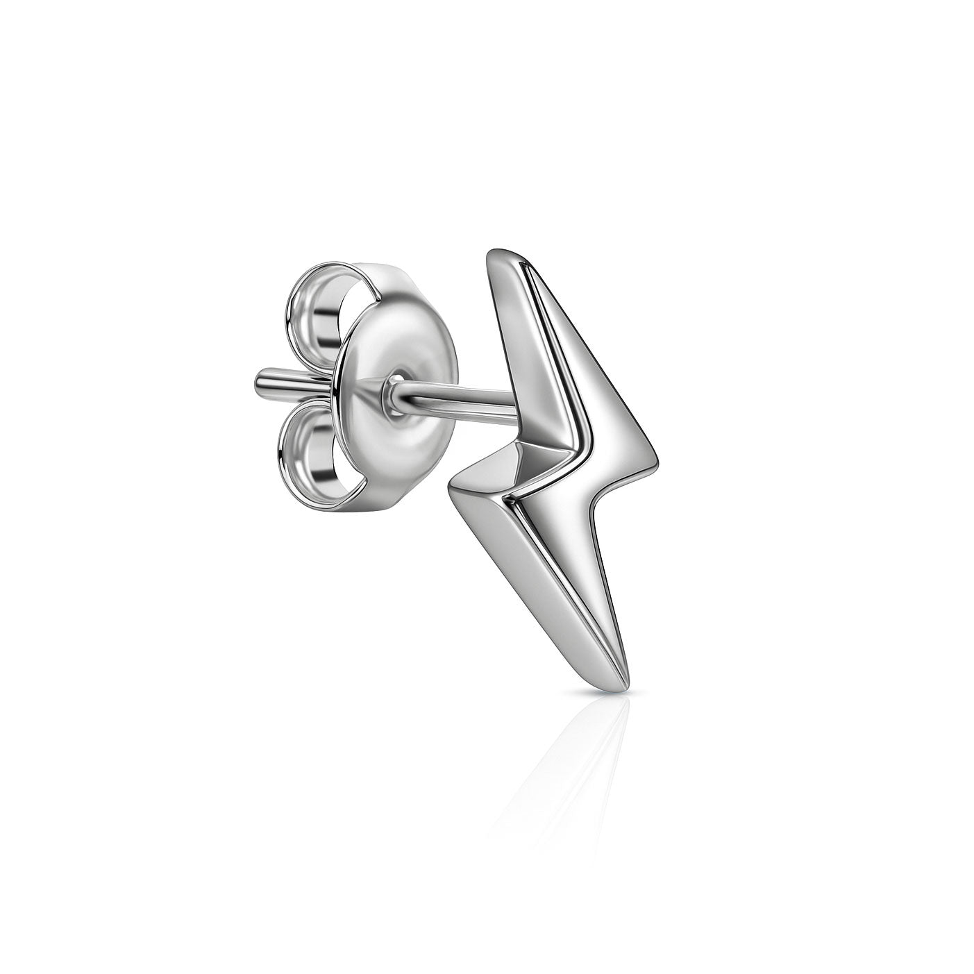 Silver earring