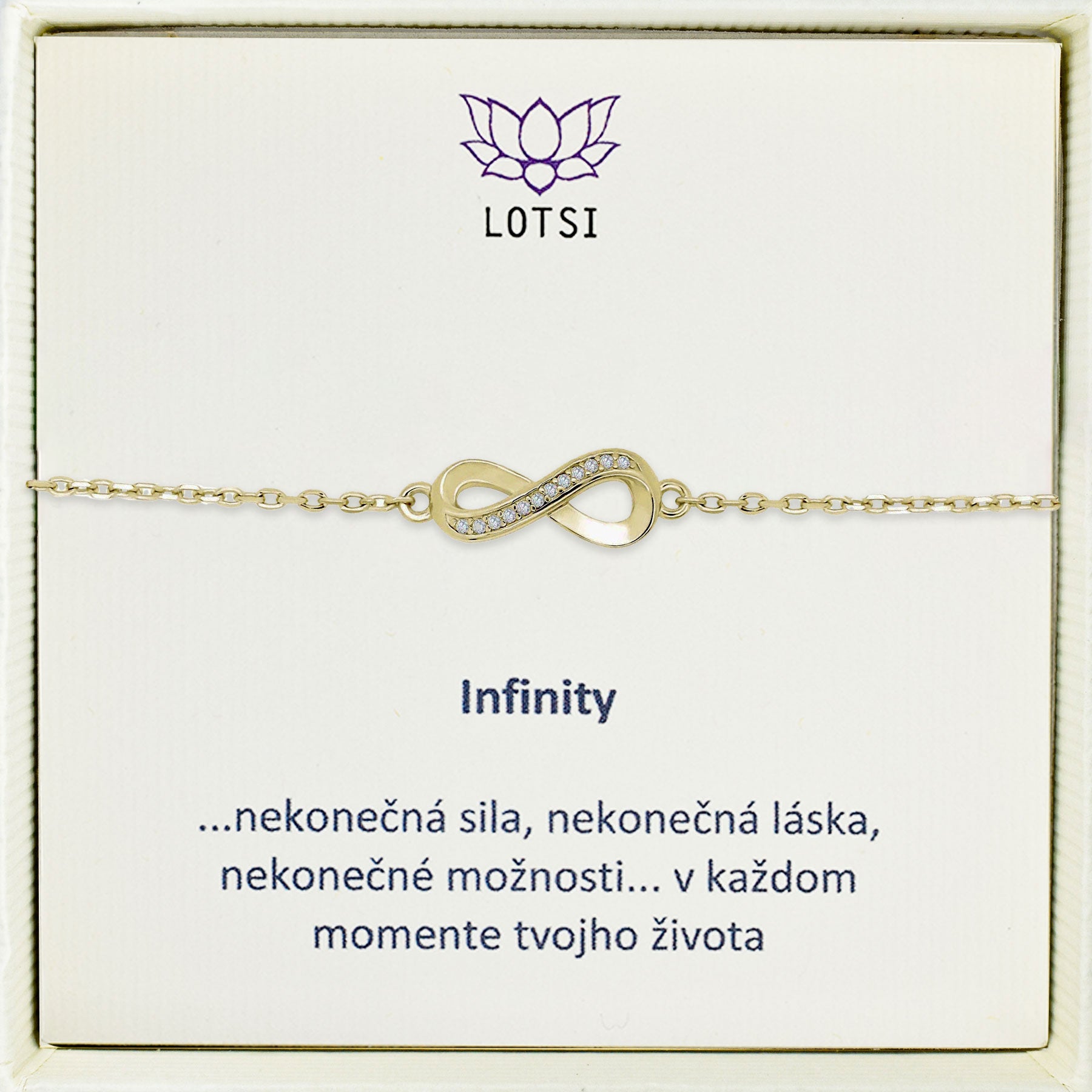 Silberarmband Unendlichkeit