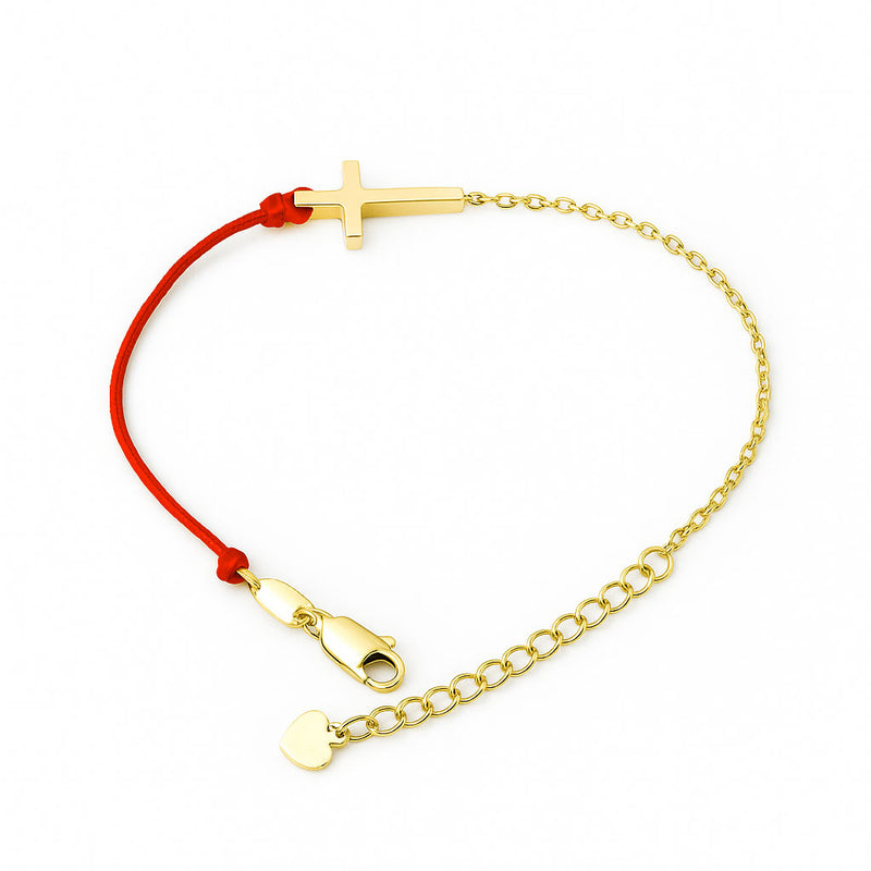 Silver bracelet Faith