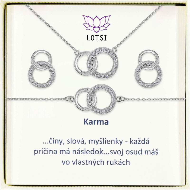 Karma silver set