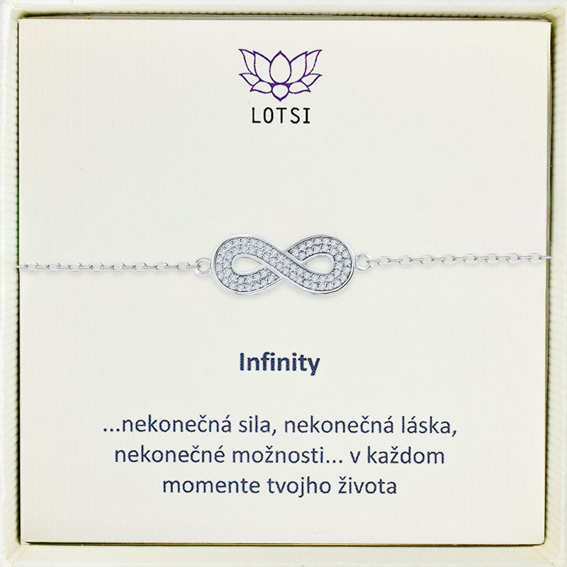 Silver Infinity Bracelet