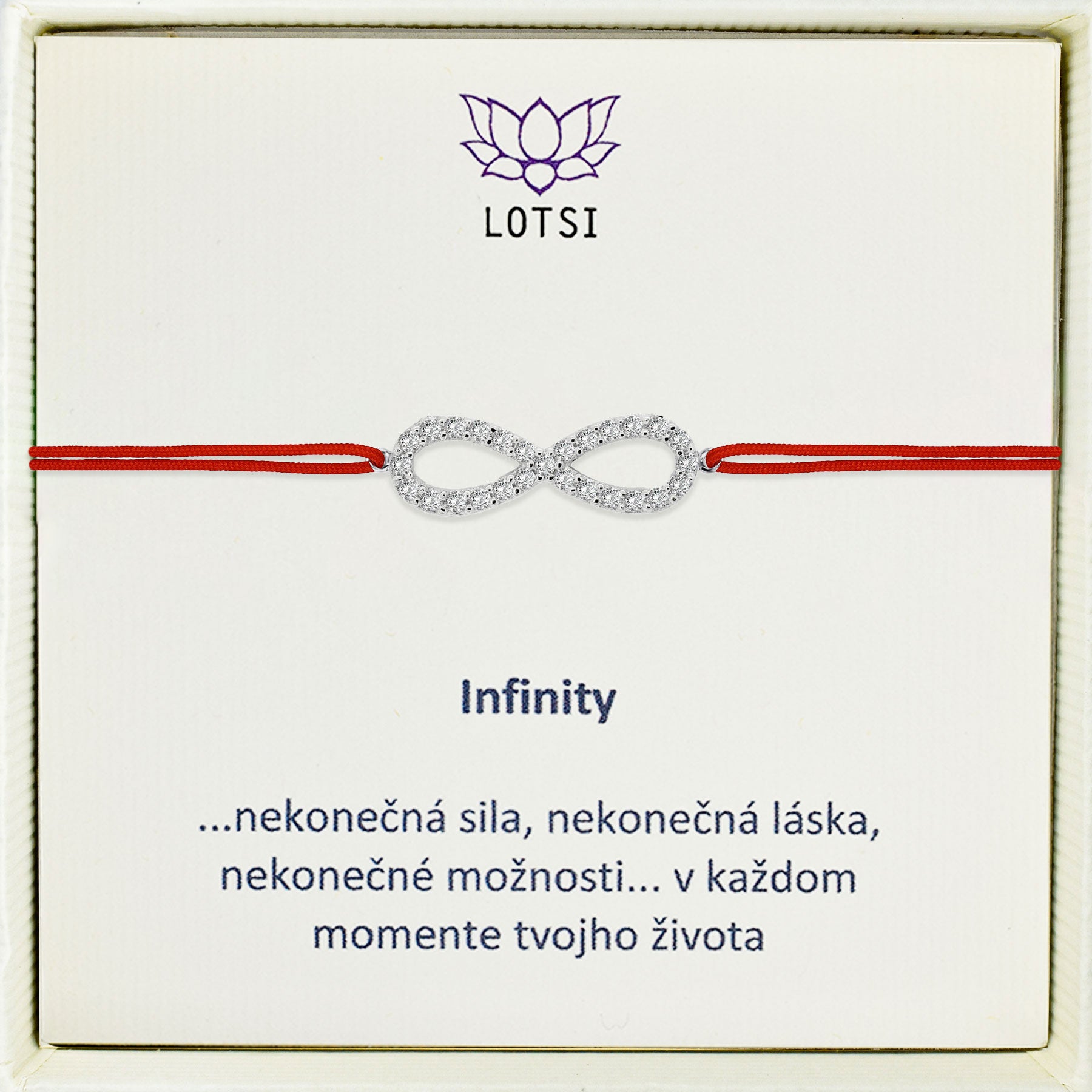Silver Infinity Bracelet