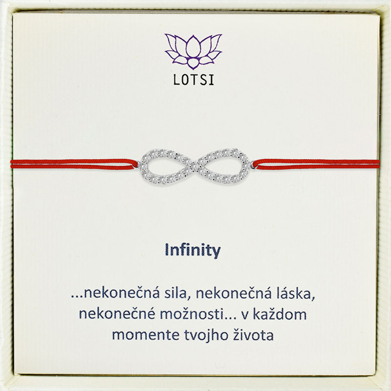 Silver Infinity Bracelet
