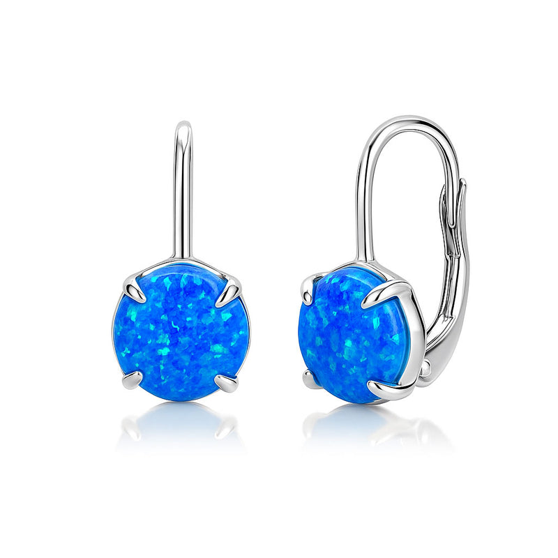 Silver earrings