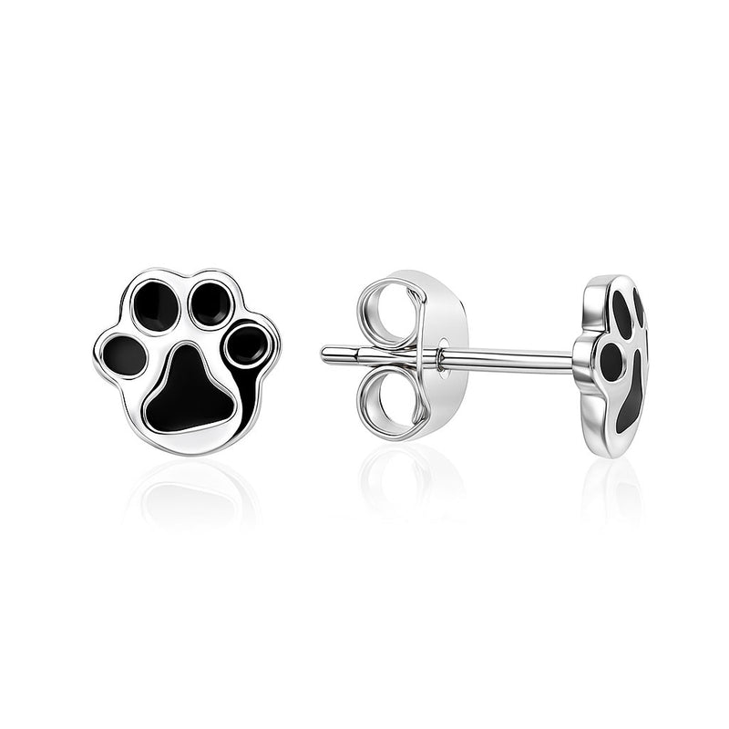 Silver earrings