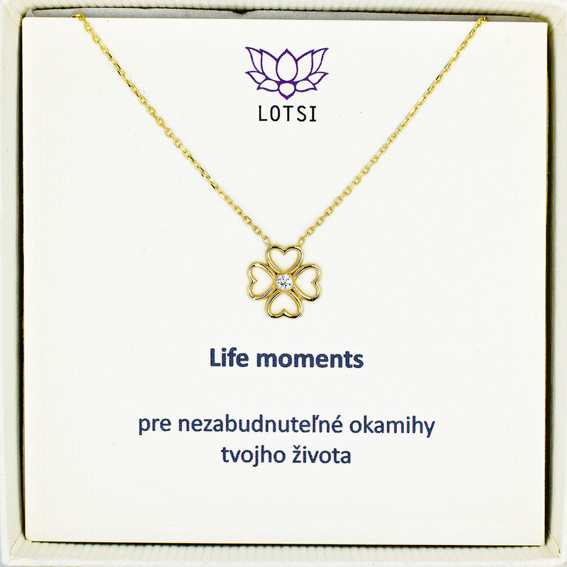 Life moments gold chain
