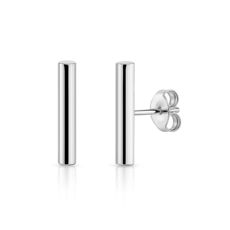 Silver earrings