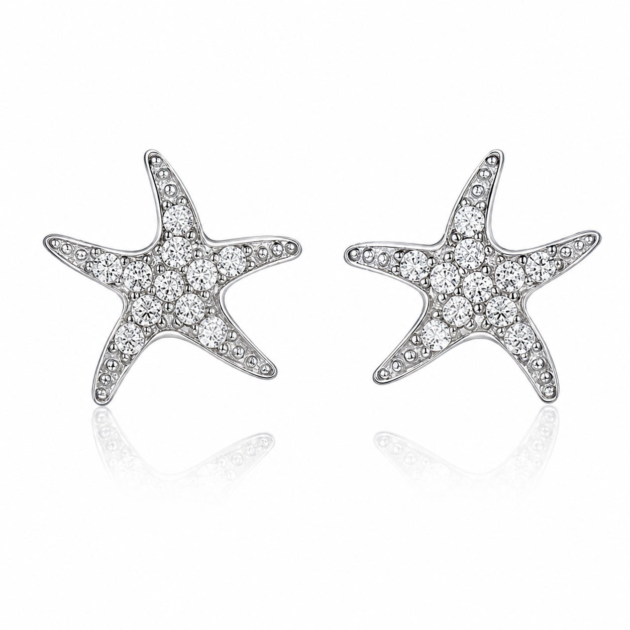 Silver earrings