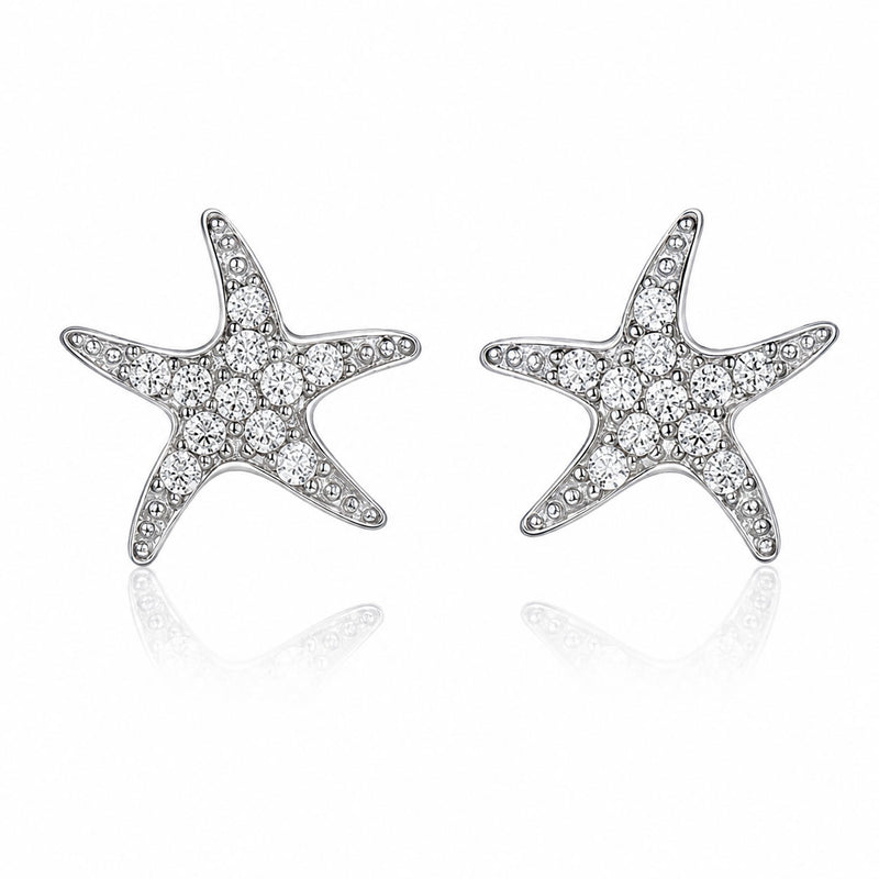 Silver earrings