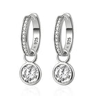 Silver earrings