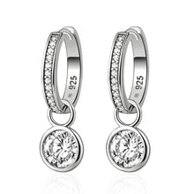 Silver earrings