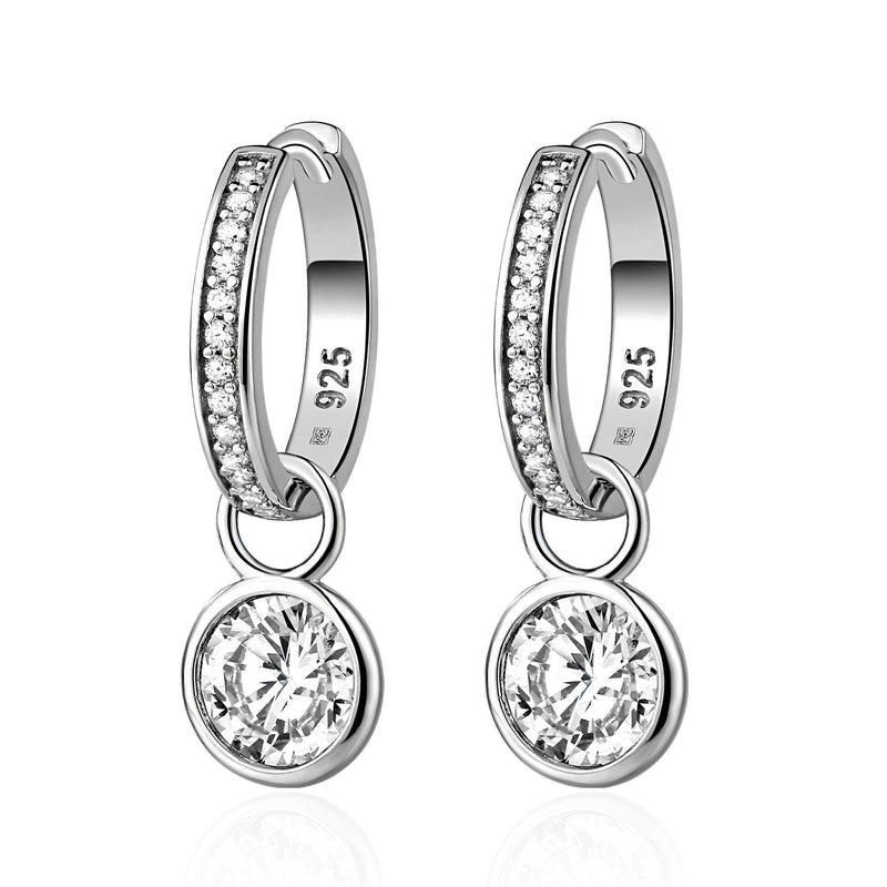 Silver earrings