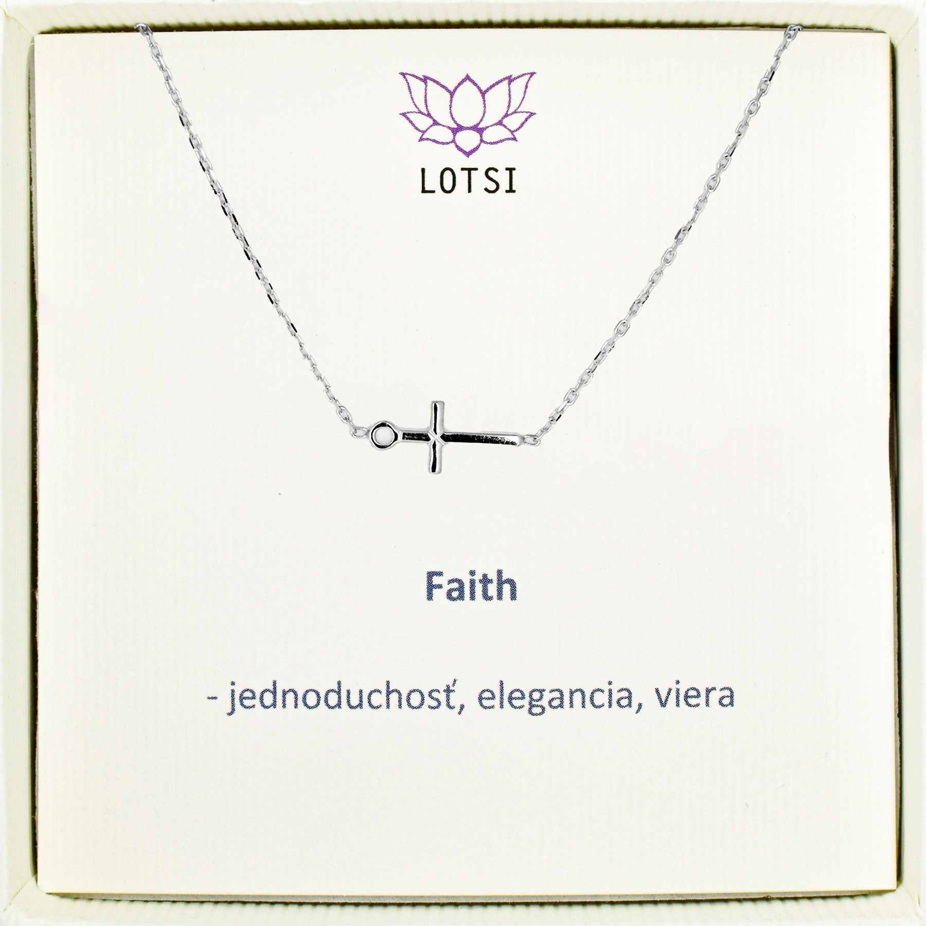 Goldkette Faith