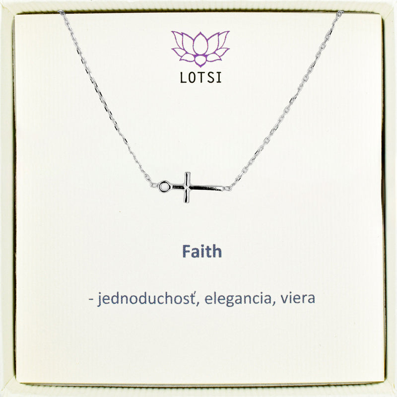 Faith gold chain