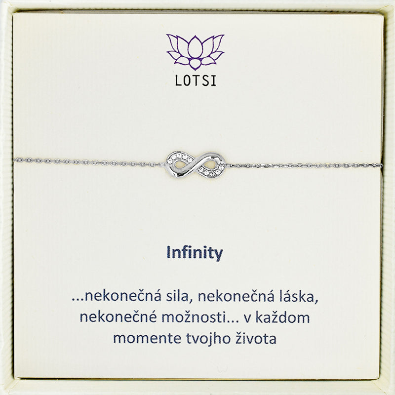 Infinity gold bracelet