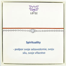 Silver Spirituality Bracelet