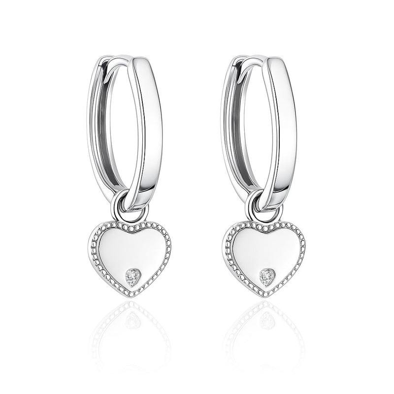Silver earrings