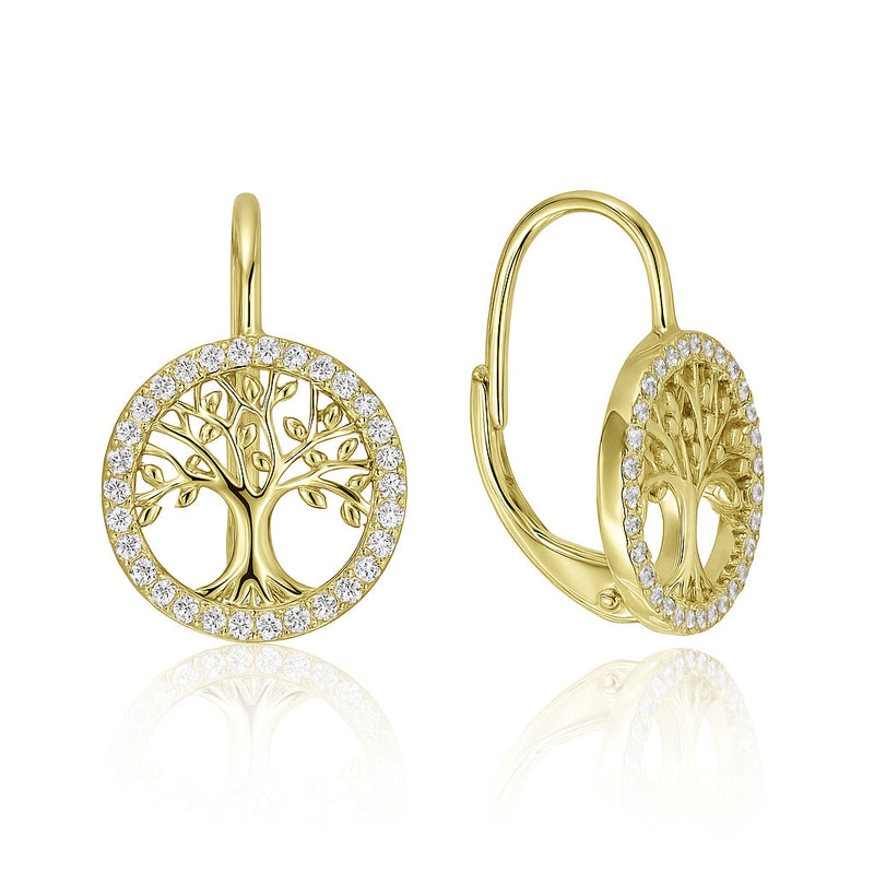 Silver earrings