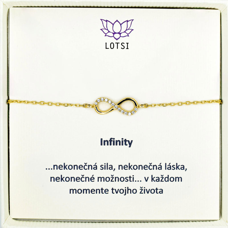 Gold Infinity Bracelet