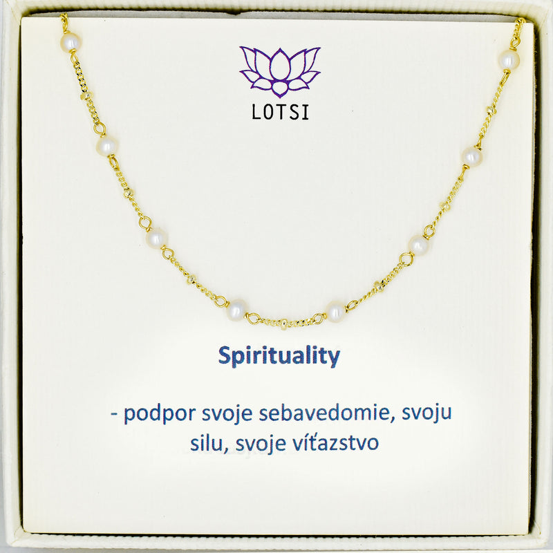 Spirituality gold chain