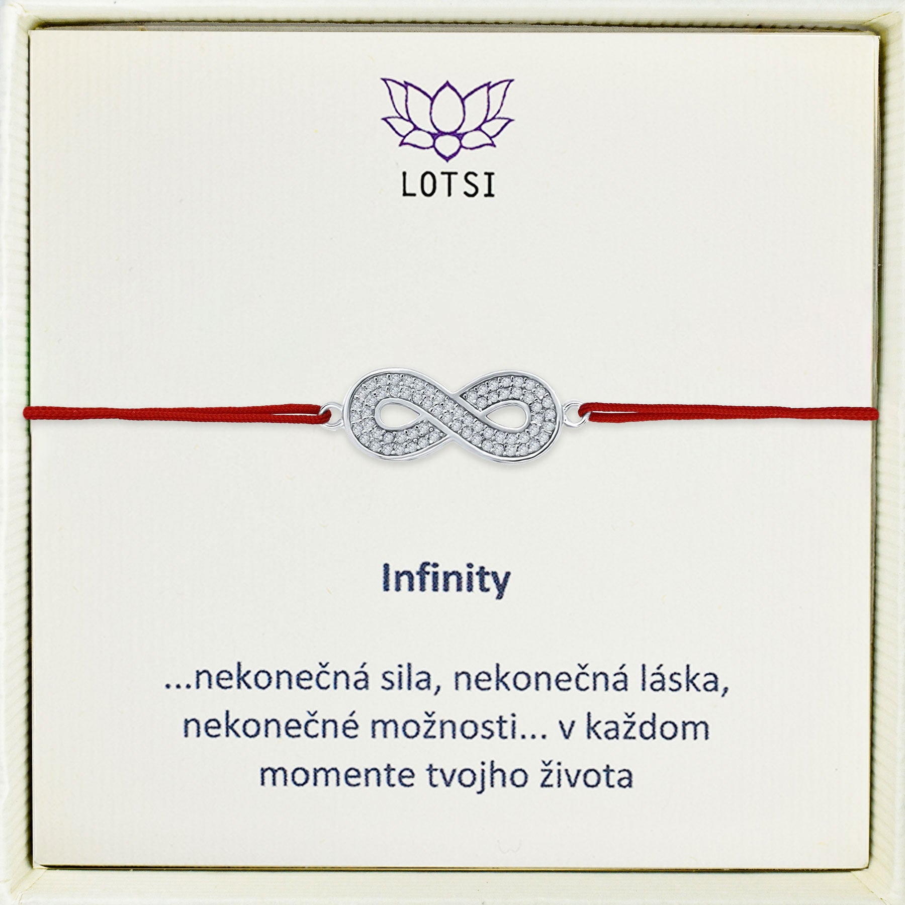 Silver Infinity Bracelet
