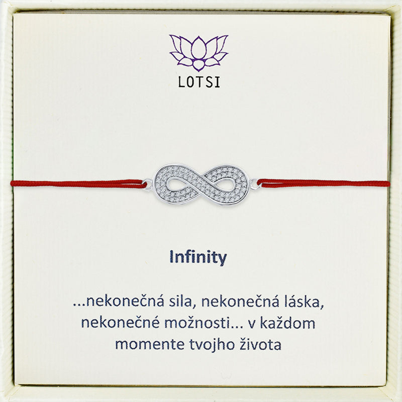 Silver Infinity Bracelet