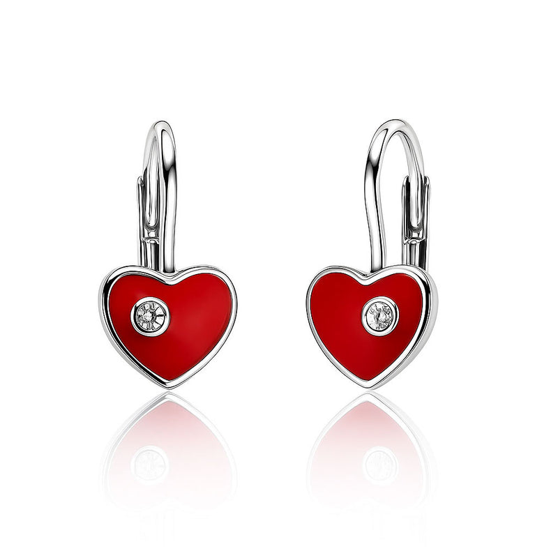 Silver earrings