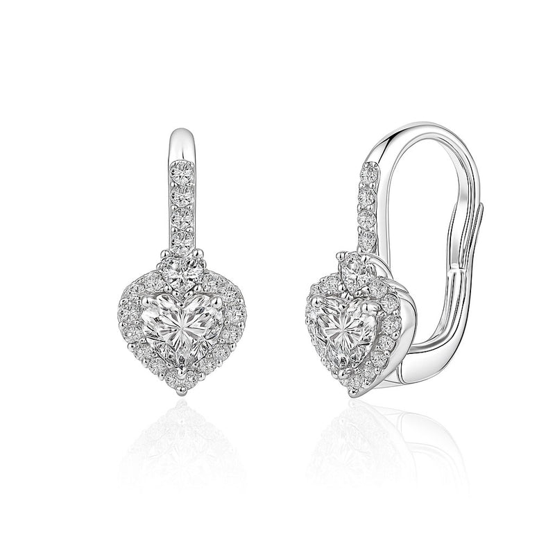 Silver earrings