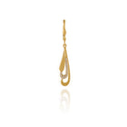 Gold earrings