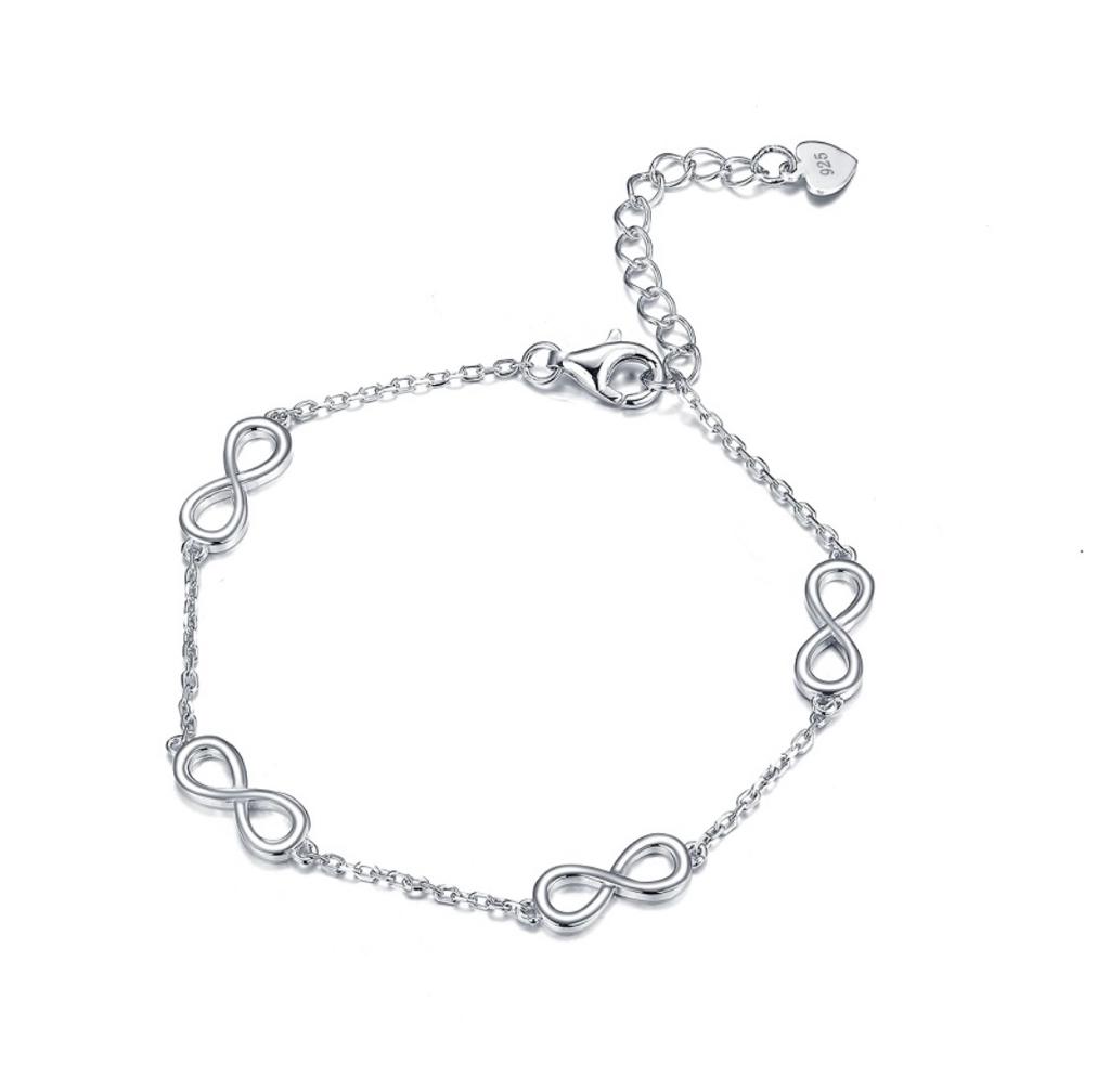 Silver Infinity Bracelet