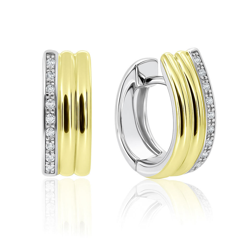Silver earrings