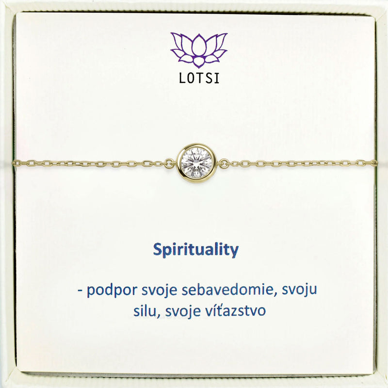 Silver Spirituality Bracelet