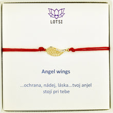 Goldenes Armband Angel Wings