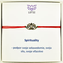 Spirituality gold bracelet