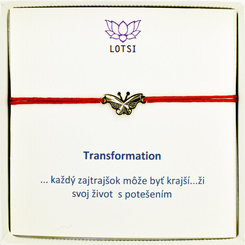 Transformation gold bracelet